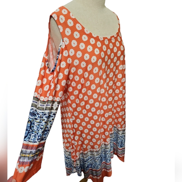 2X White Mark Long Tunic or Midi Dress - Picture 3 of 12